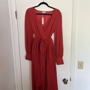 Baltic Born Celine Maxi Dress (Rust)